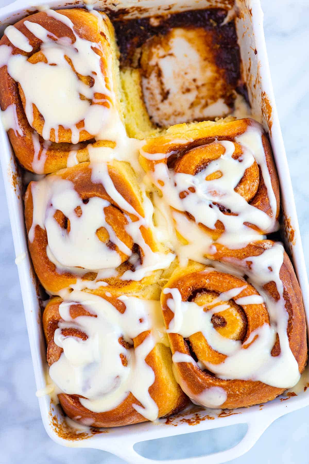 Cinnamon Rolls with Cream Cheese Frosting