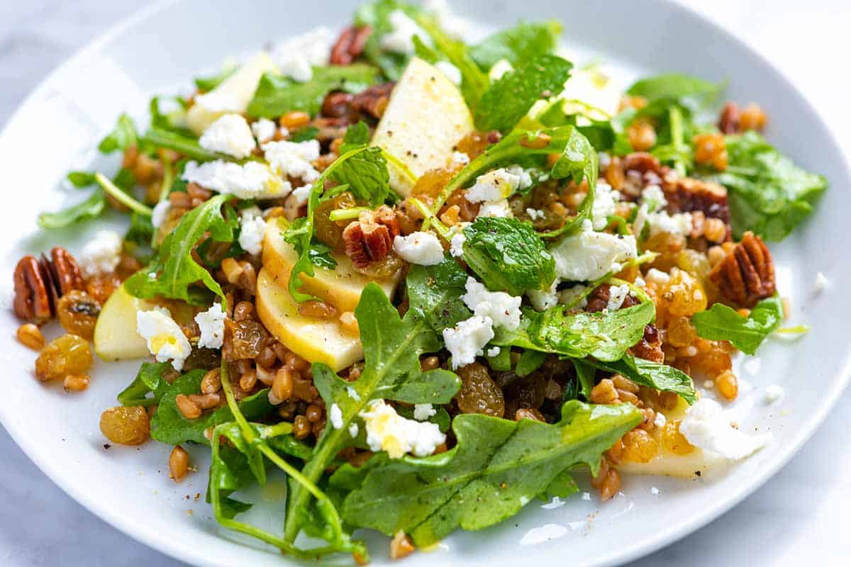 Farro salad