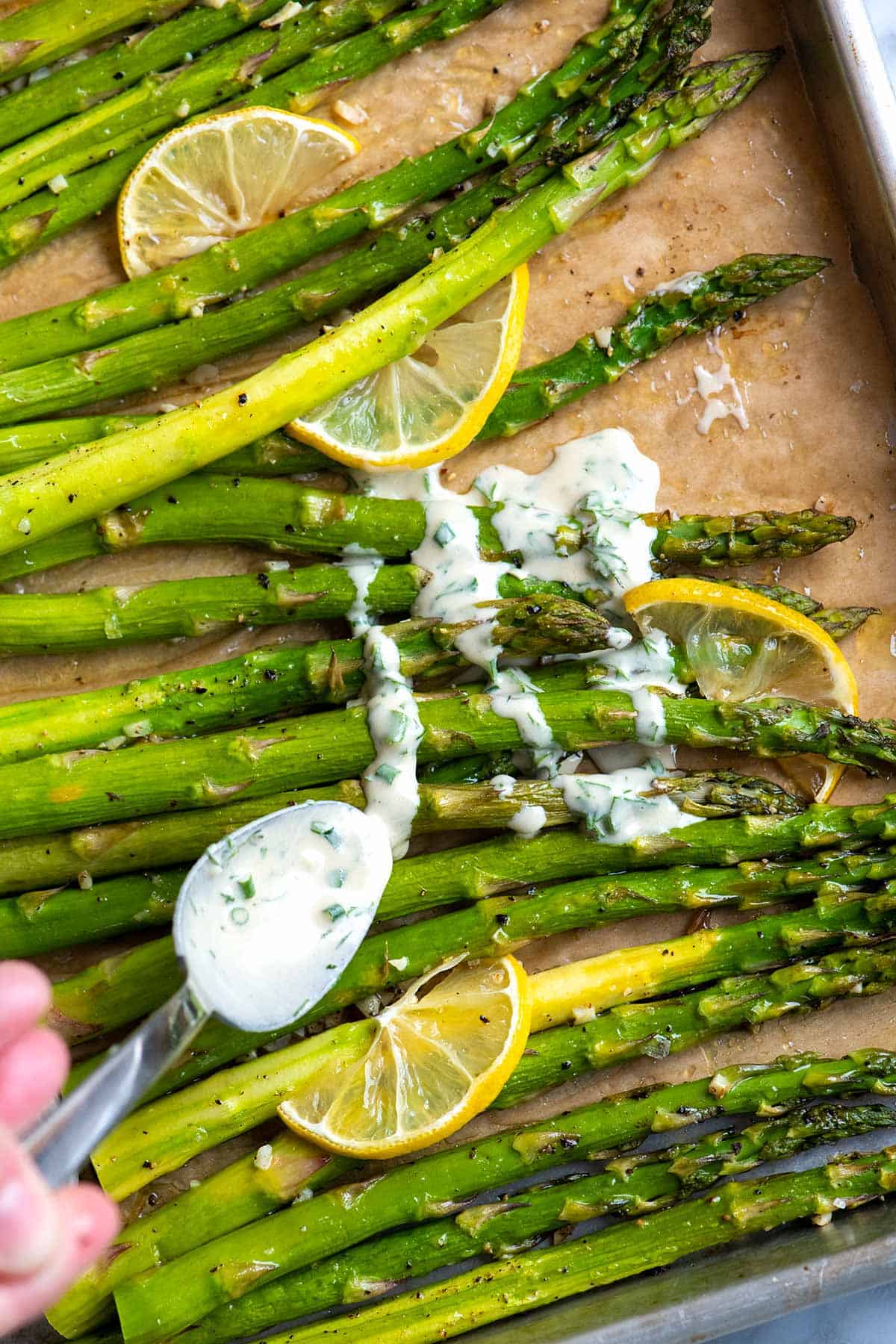 Garlic Roasted Asparagus 