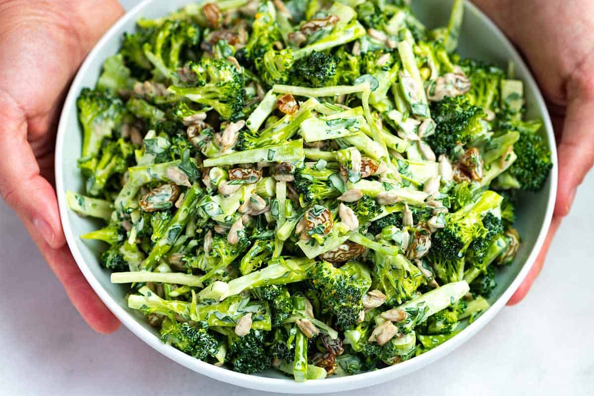 The Best Broccoli Slaw