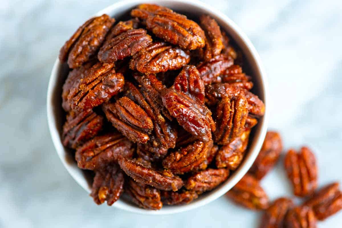 Homemade Candied Pecans