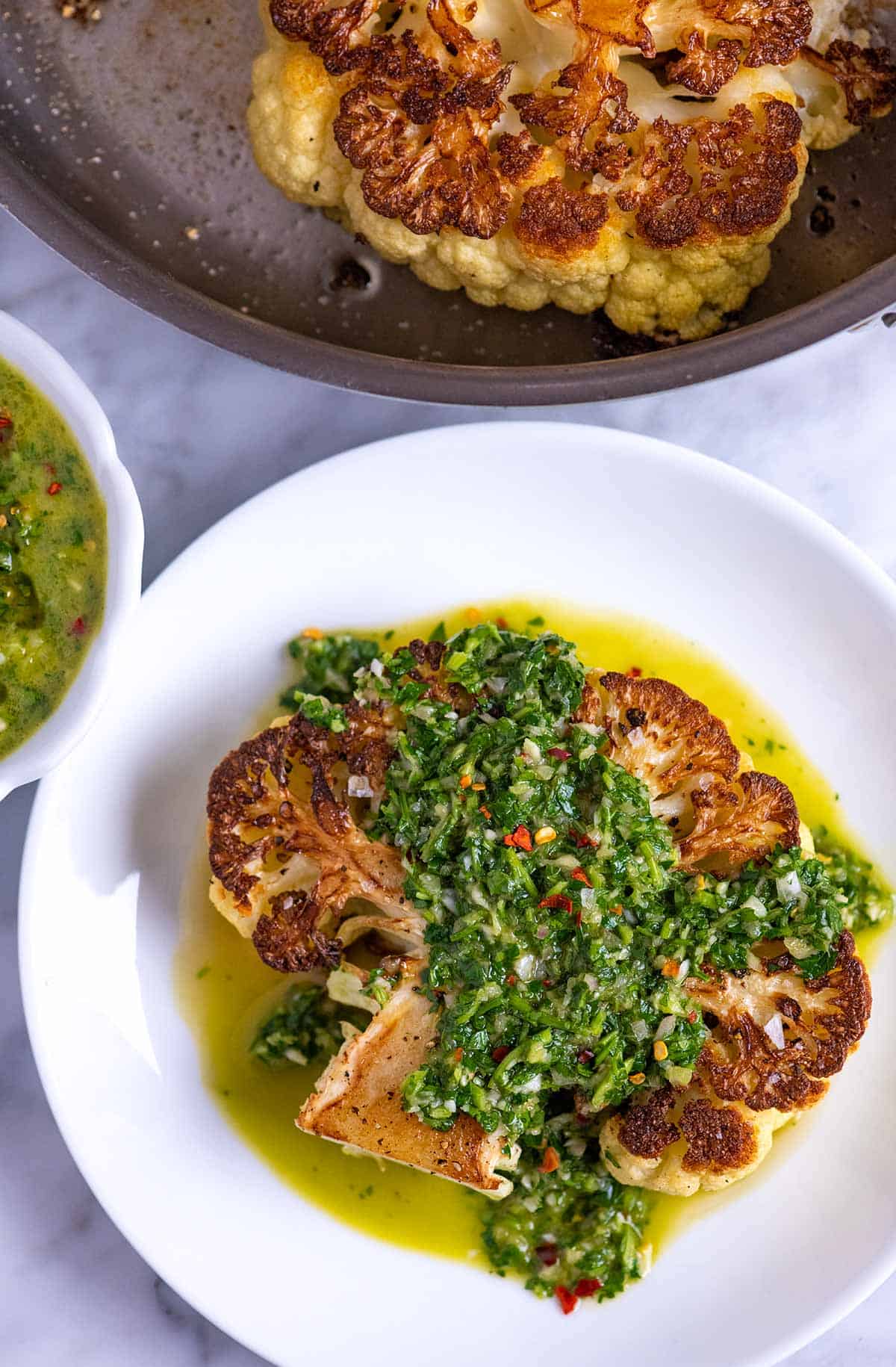 Roasted Cauliflower Steaks