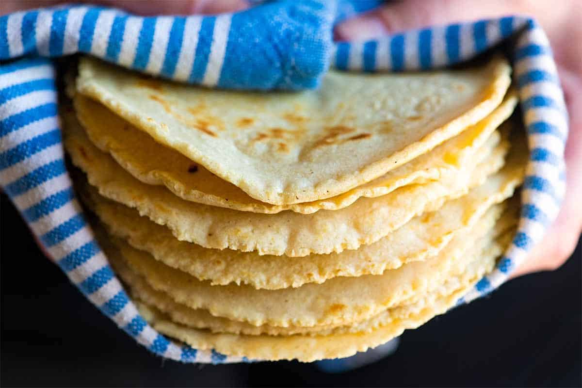 Easy Corn Tortillas