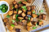 Easy Roasted Eggplant