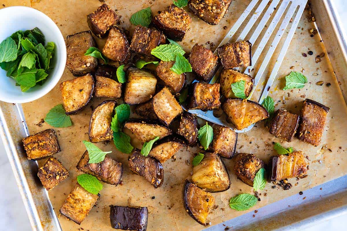 Easy Roasted Eggplant