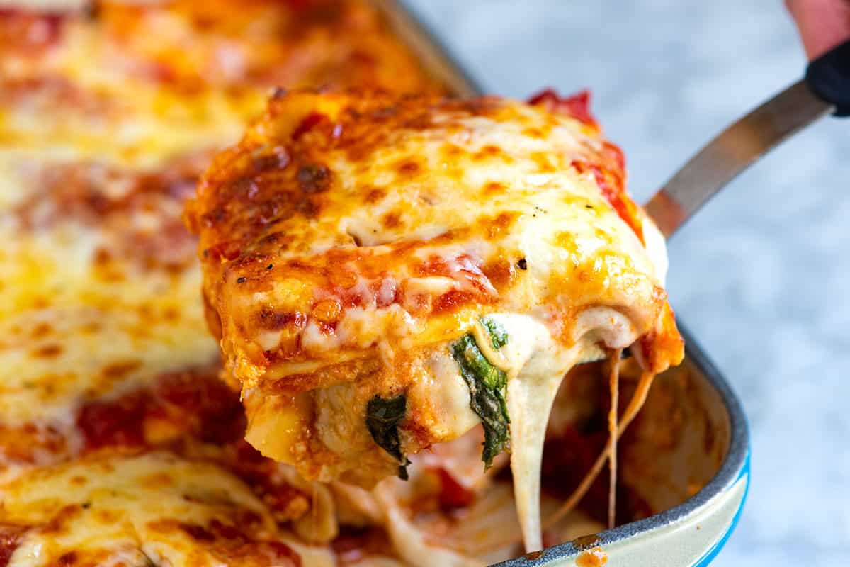 The Best Cheese Lasagna