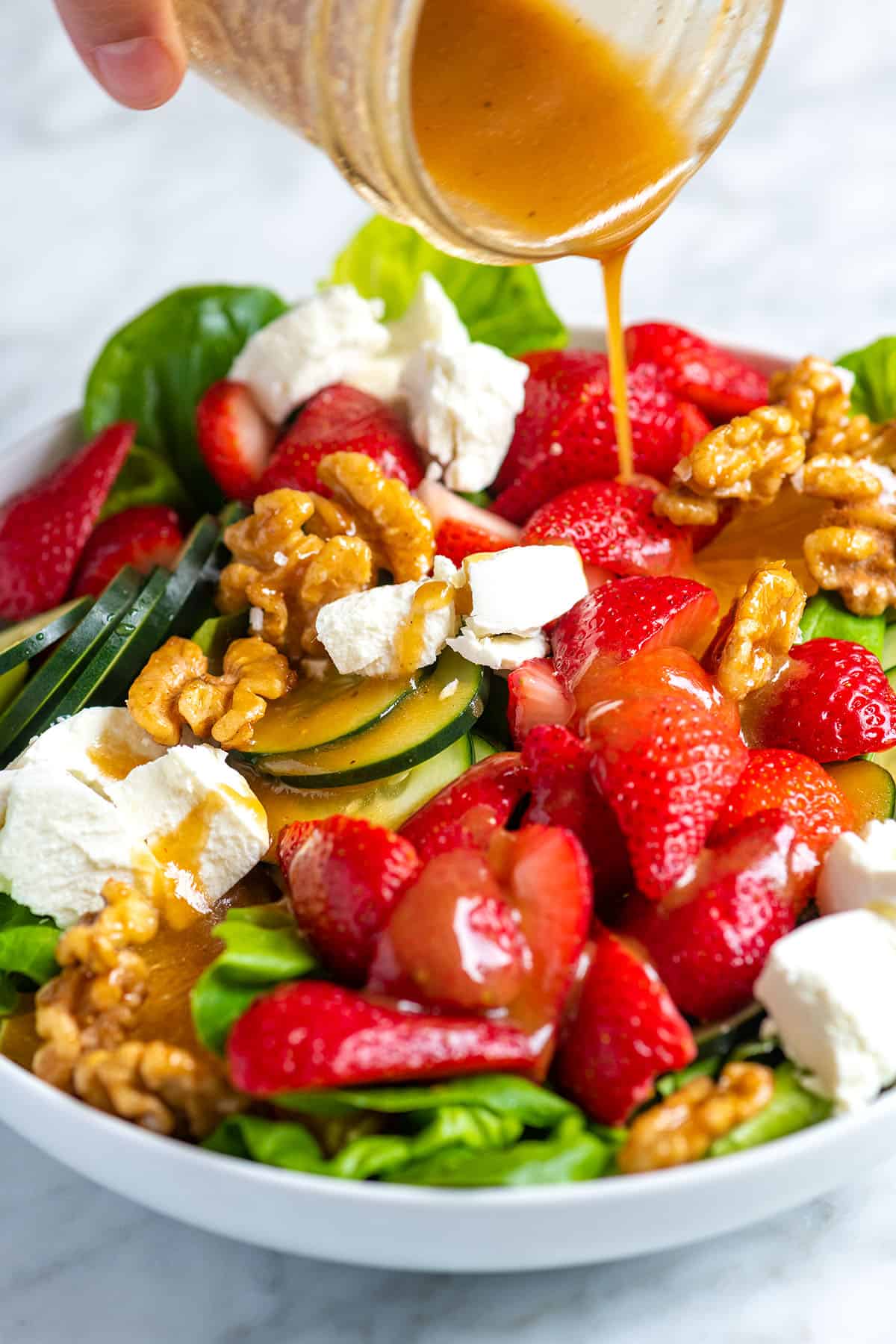 Strawberry Balsamic Salad