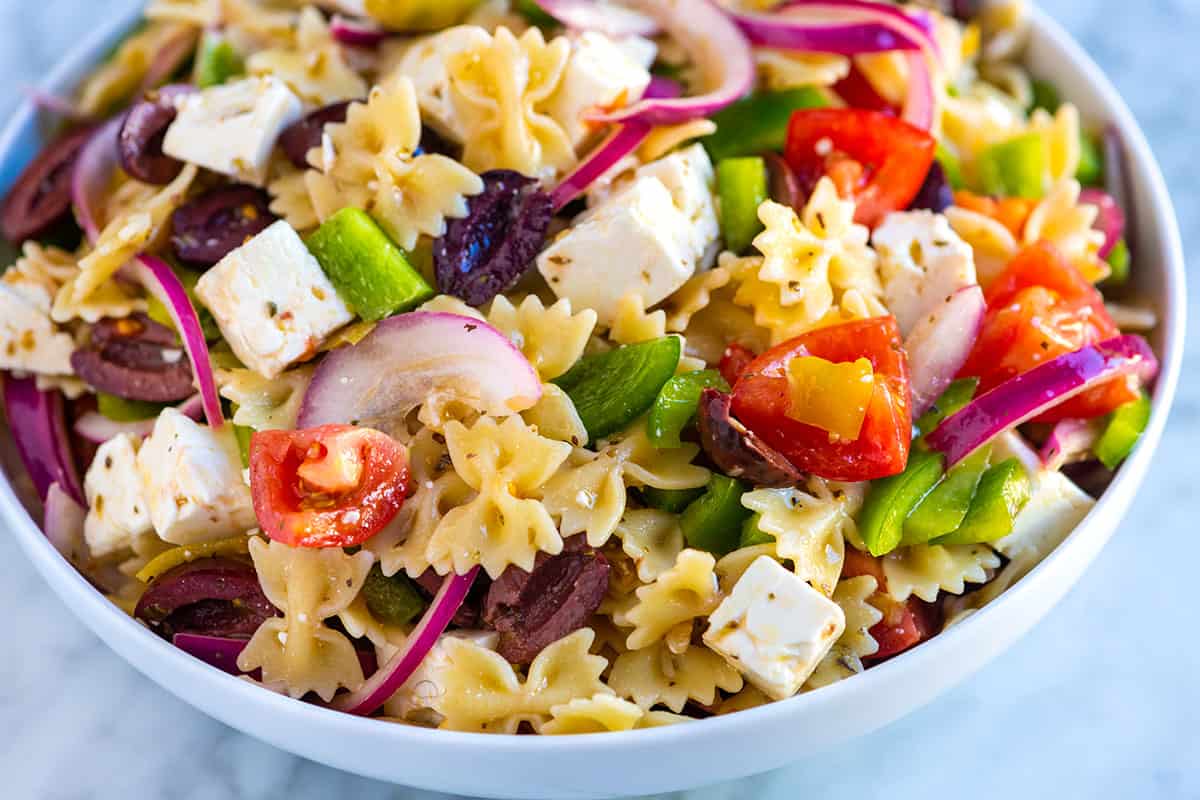 Seriously Good Greek Pasta Salad