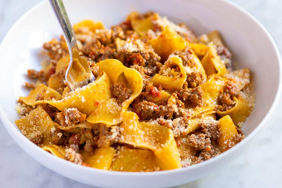 Bowl of Bolognese