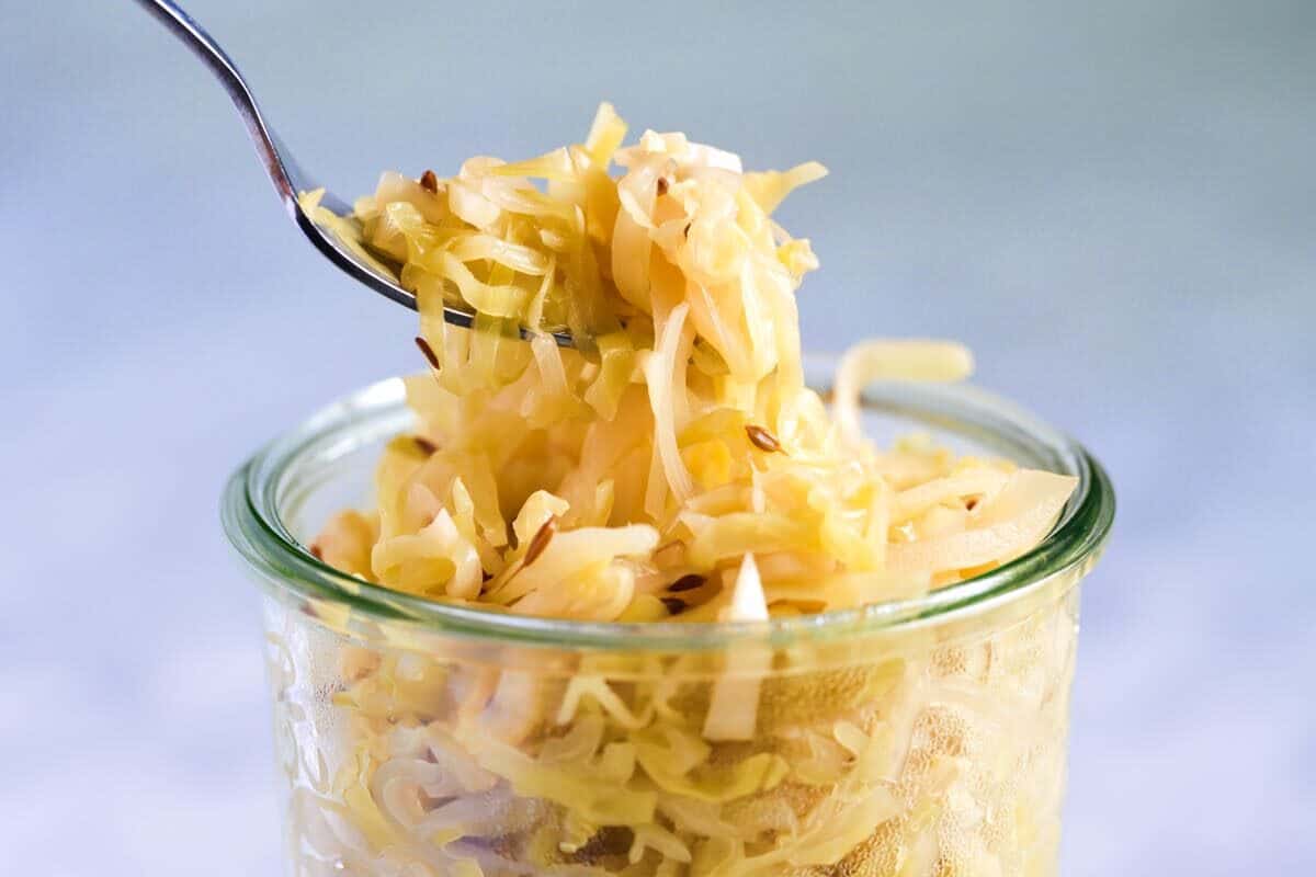 Quick Fresh Sauerkraut
