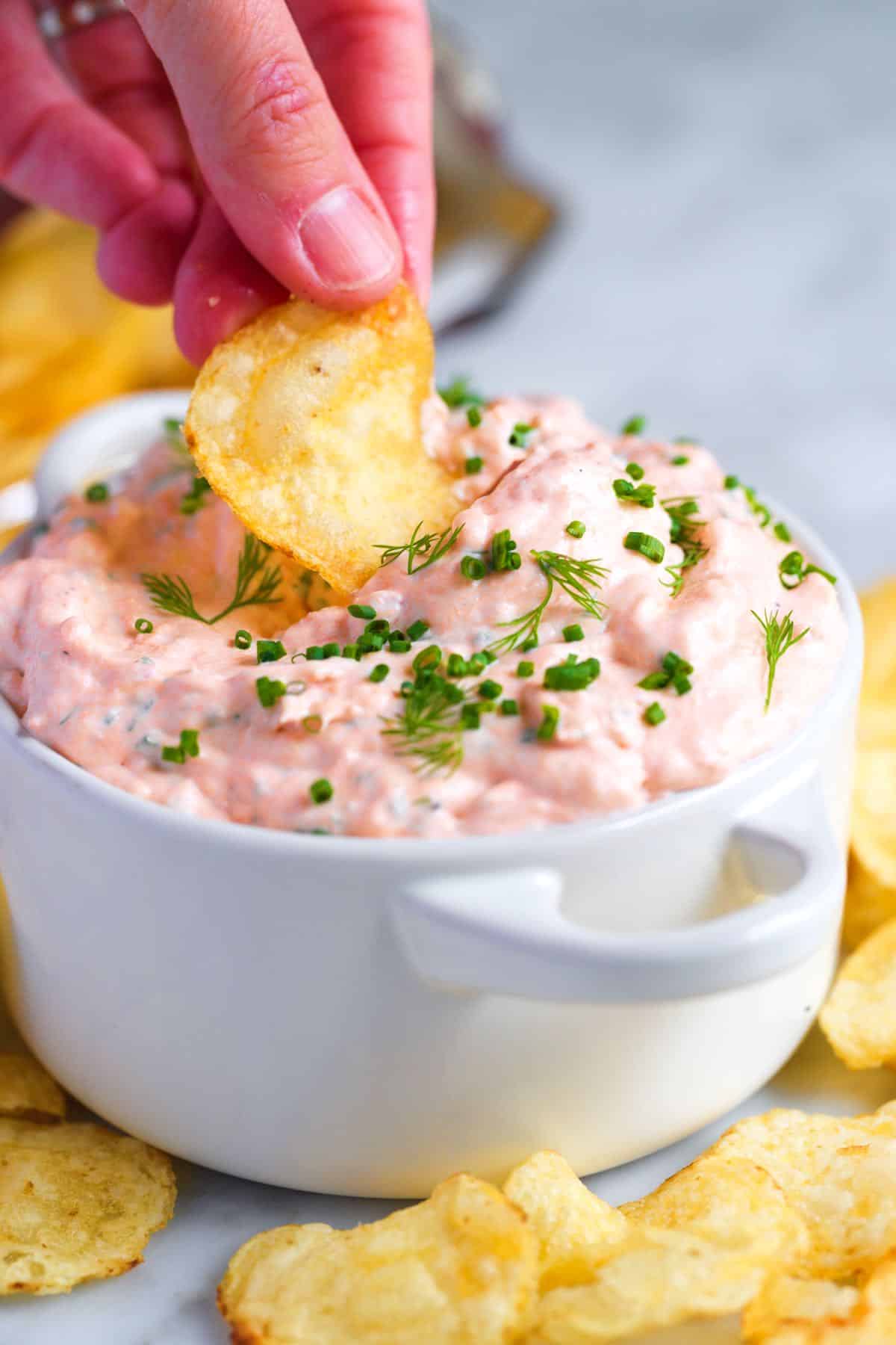 Homemade Smoked Salmon Dip