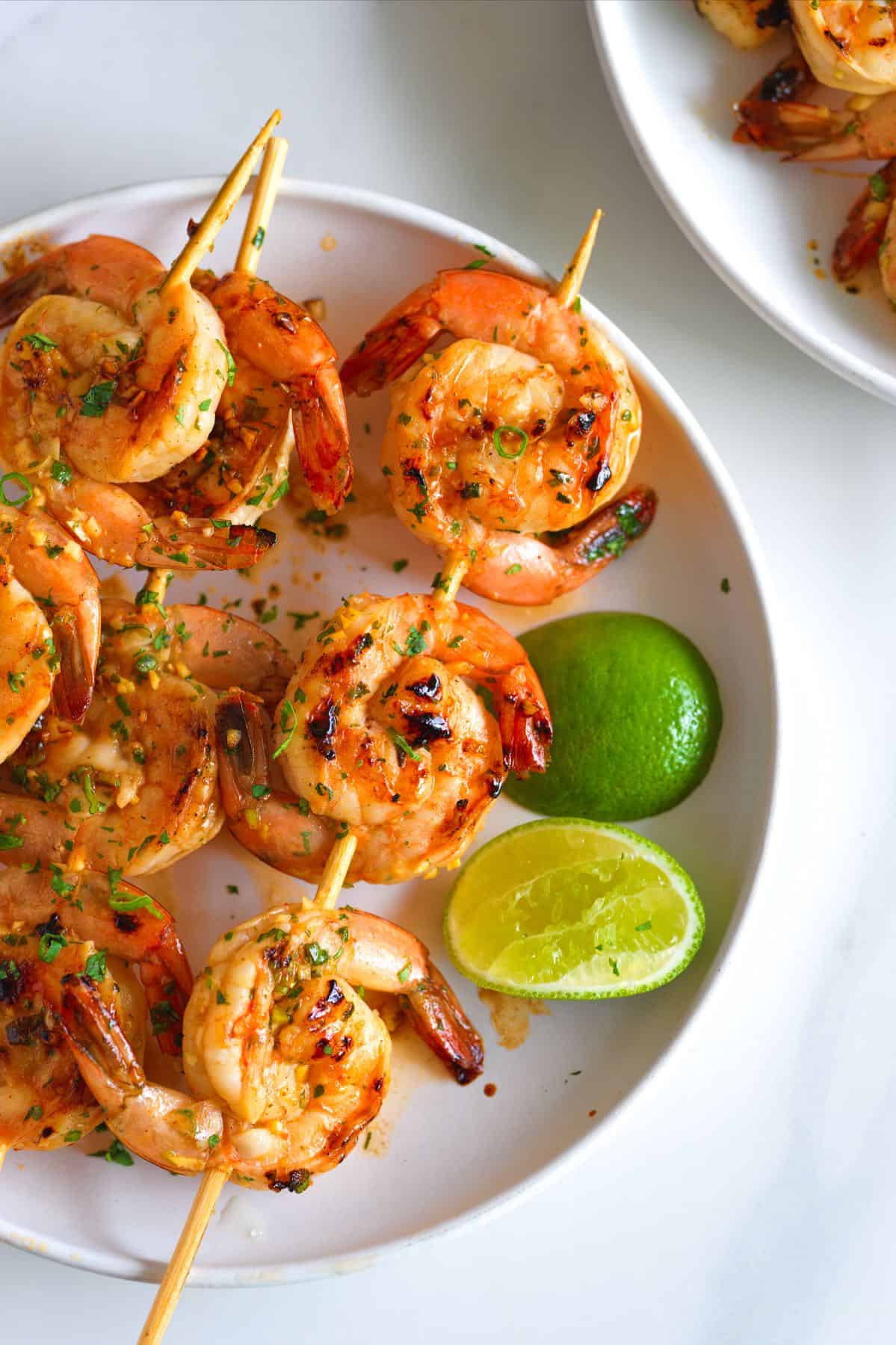 Marinated Shrimp made with our Asian Shrimp Marinade