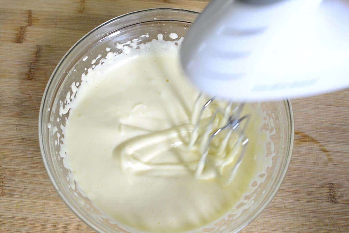 What the Zabaglione should look like.