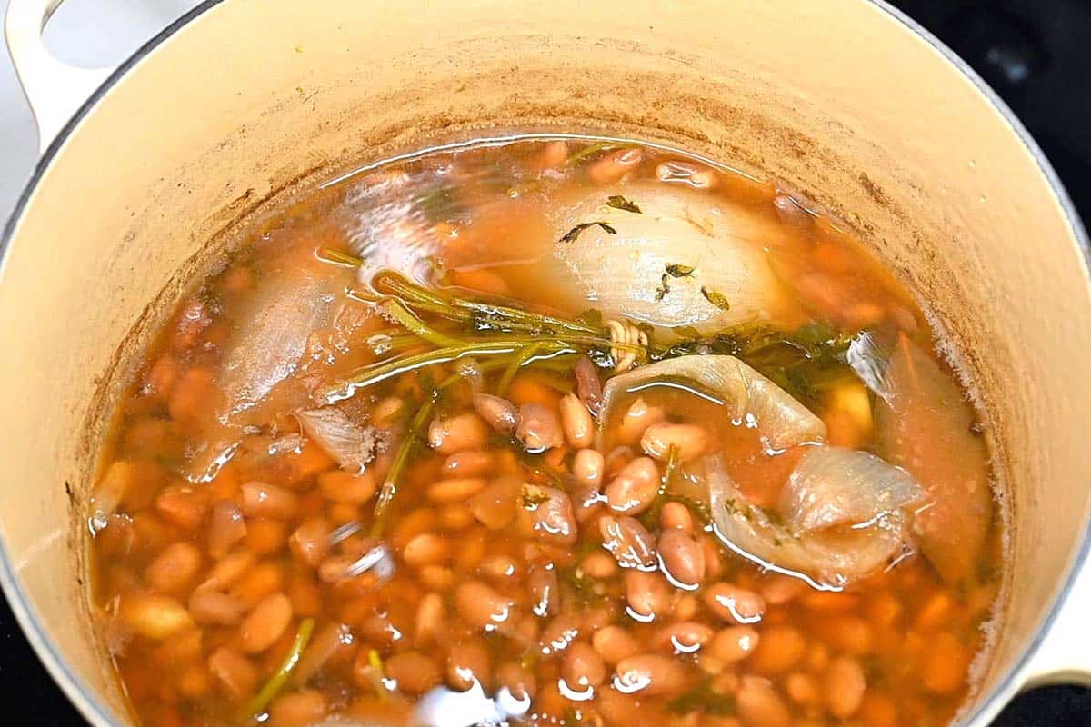 Cooking pinto beans for refried beans