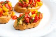 Fresh Tomato Bruschetta