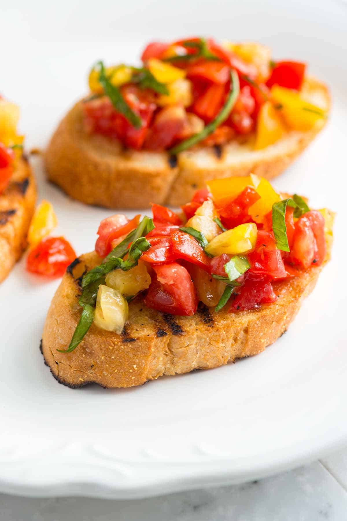 Homemade Tomato Bruschetta