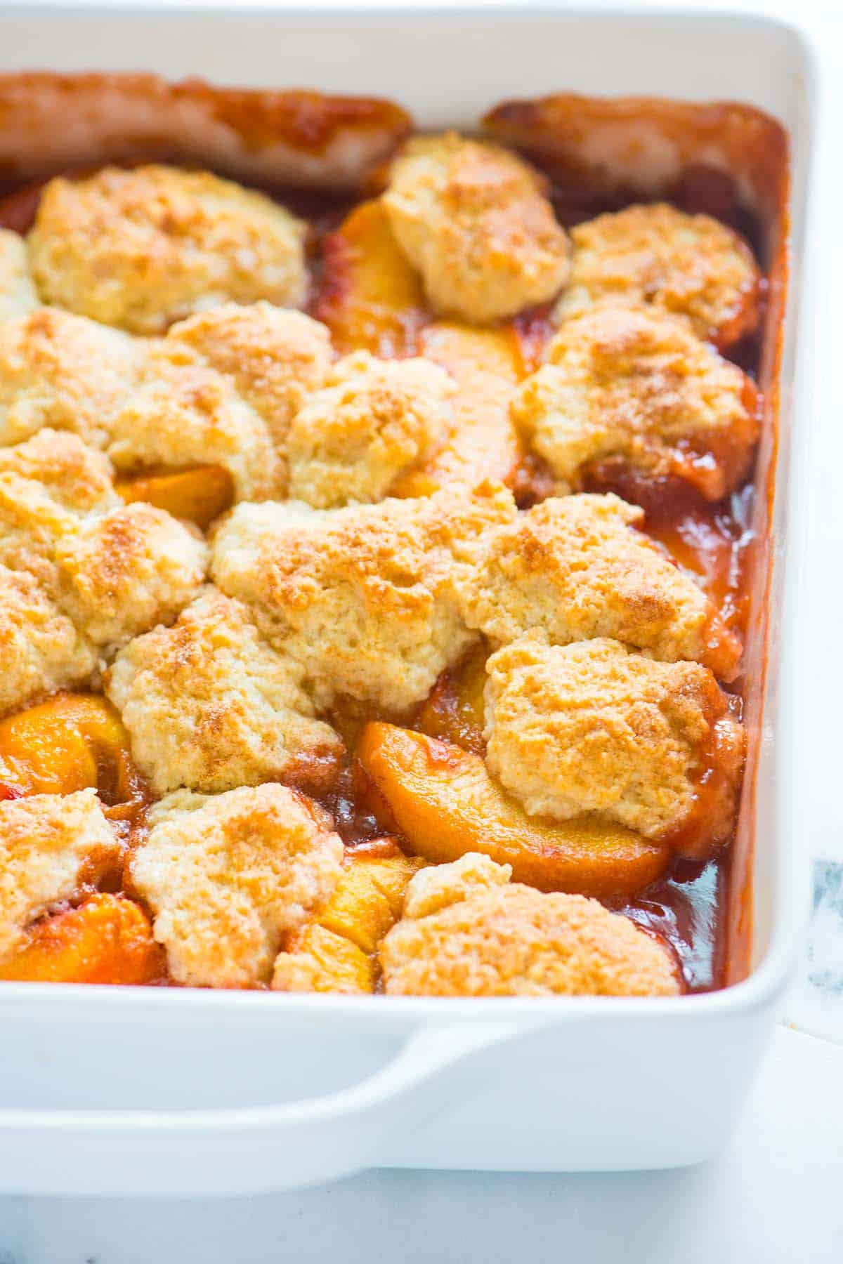 Homemade Peach Cobbler