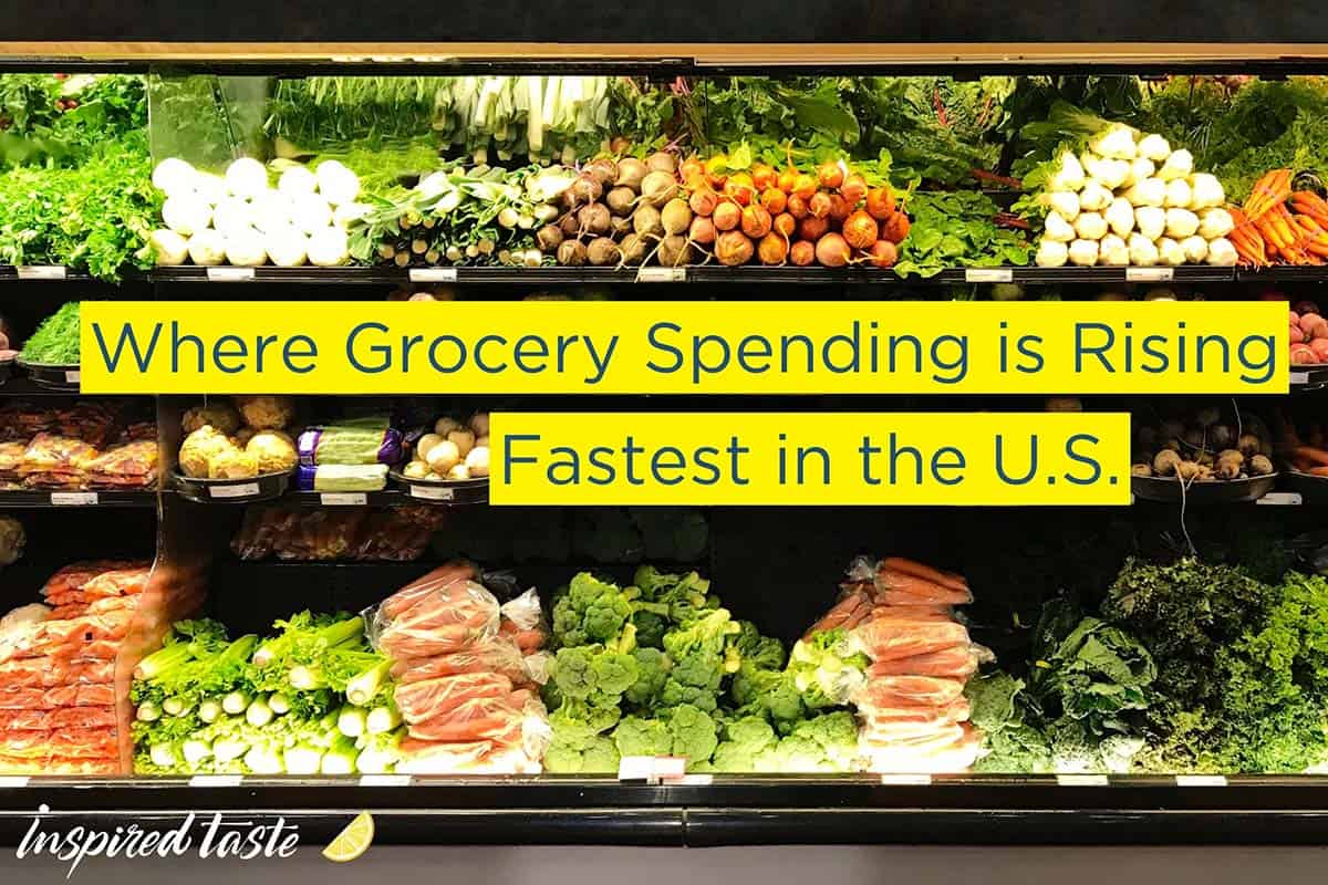Where Grocery Spending is Rising Fastest in the U.S.