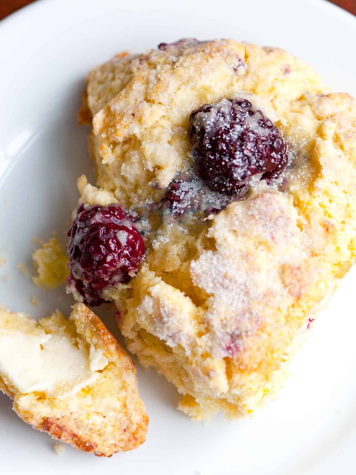 Blackberry Scones