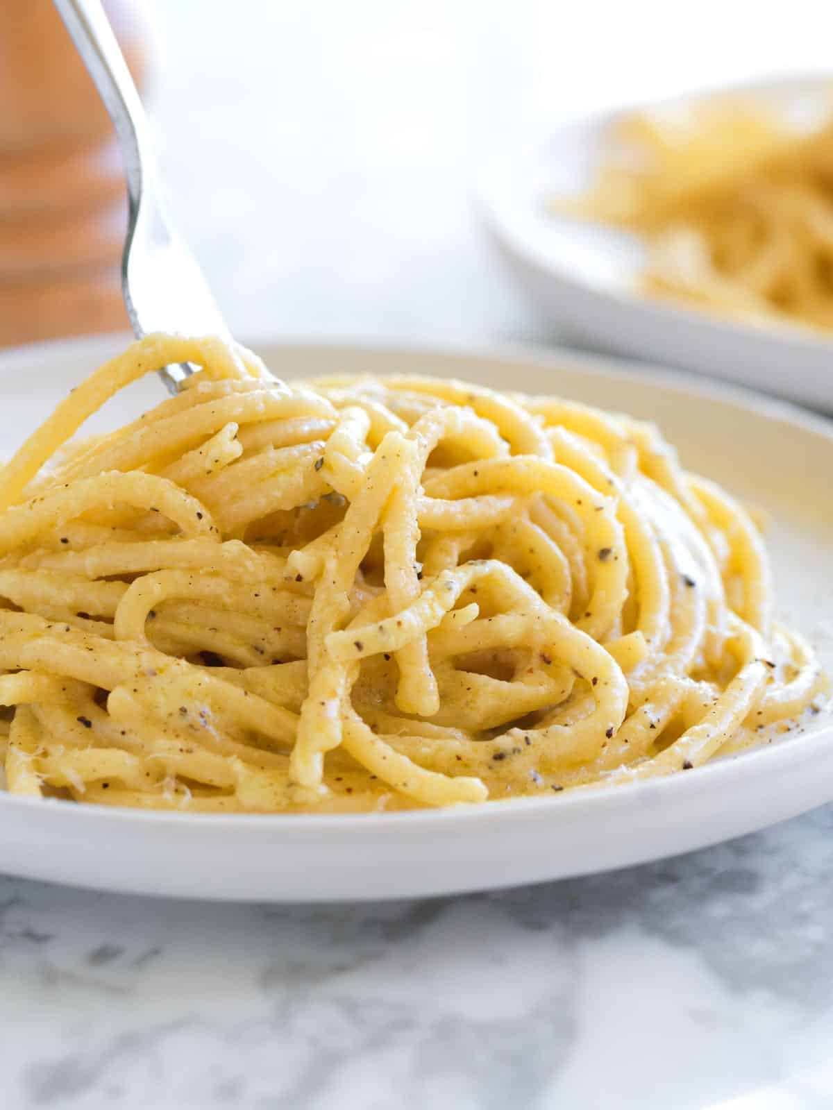 Homemade Cacio e Pepe