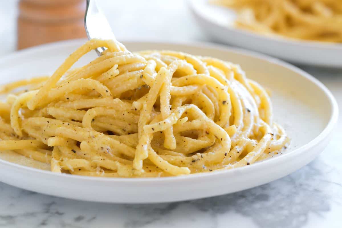 Cacio e Pepe ready to eat