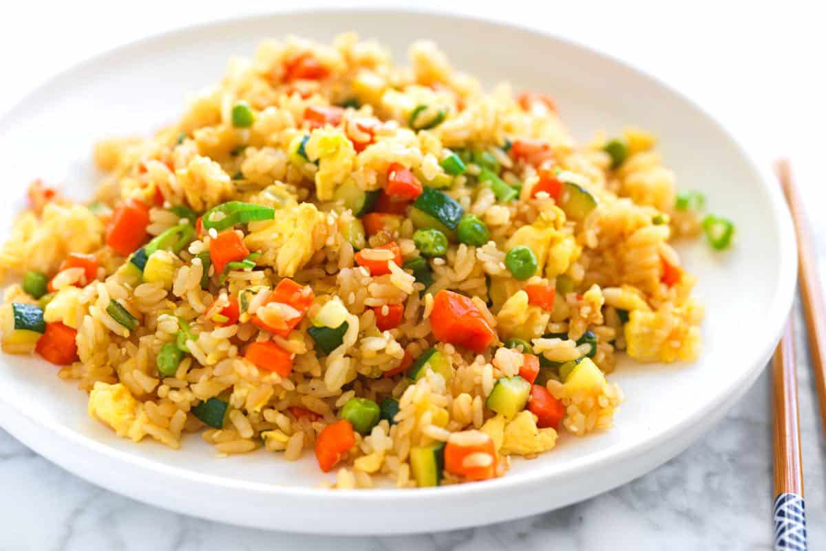 Fried Rice on a plate