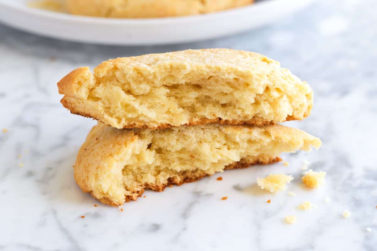 Fluffy tender scones