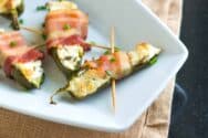 Bacon-Wrapped Jalapeño Poppers