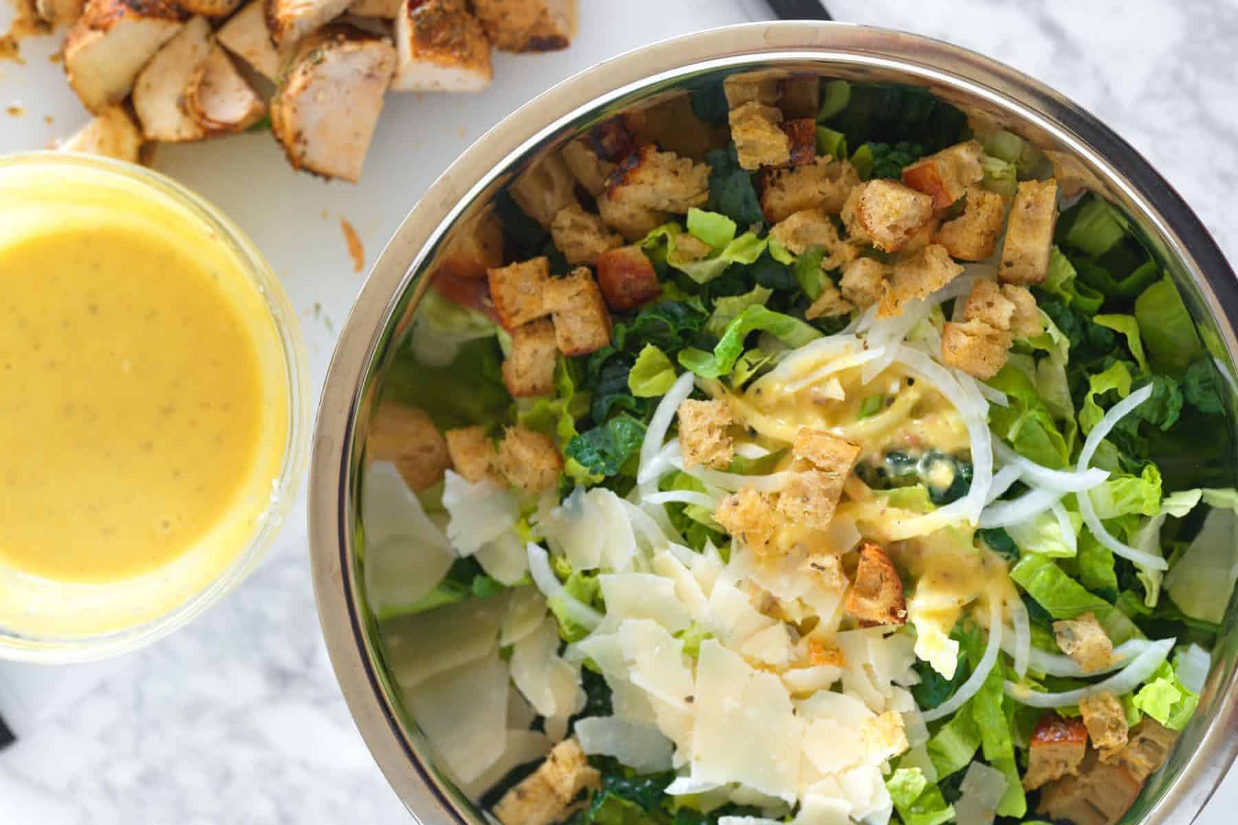 Chicken Caesar Salad Ingredients