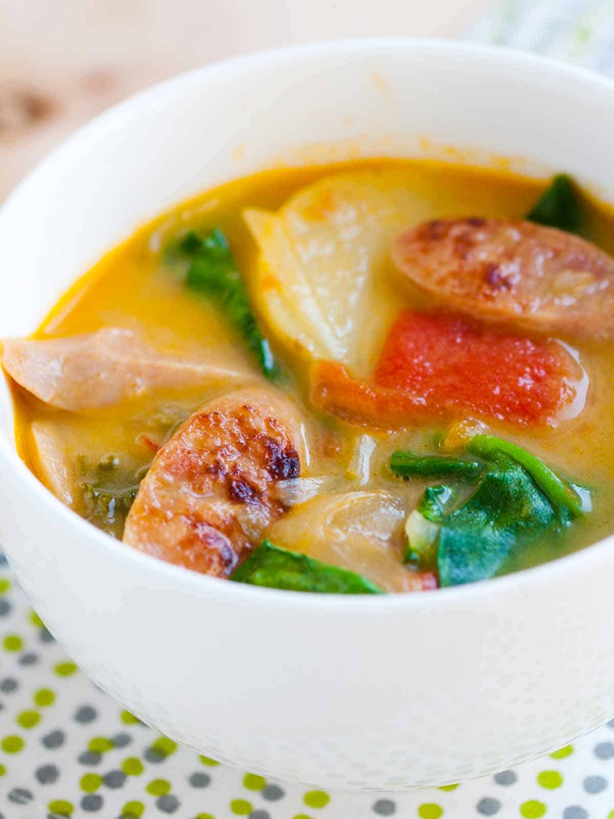 Chicken Sausage Soup