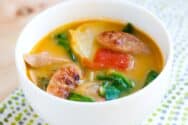 Chicken Sausage Soup