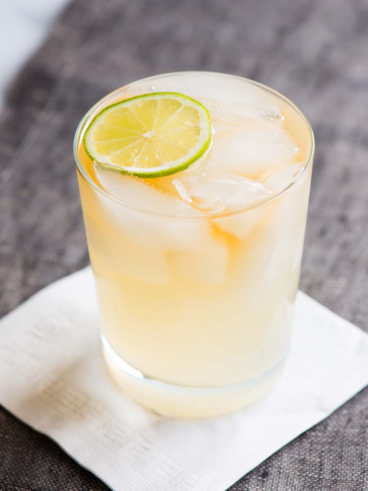 Dark and Stormy Cocktail