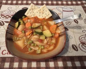 October Cooking Club Winner - Vegetable soup