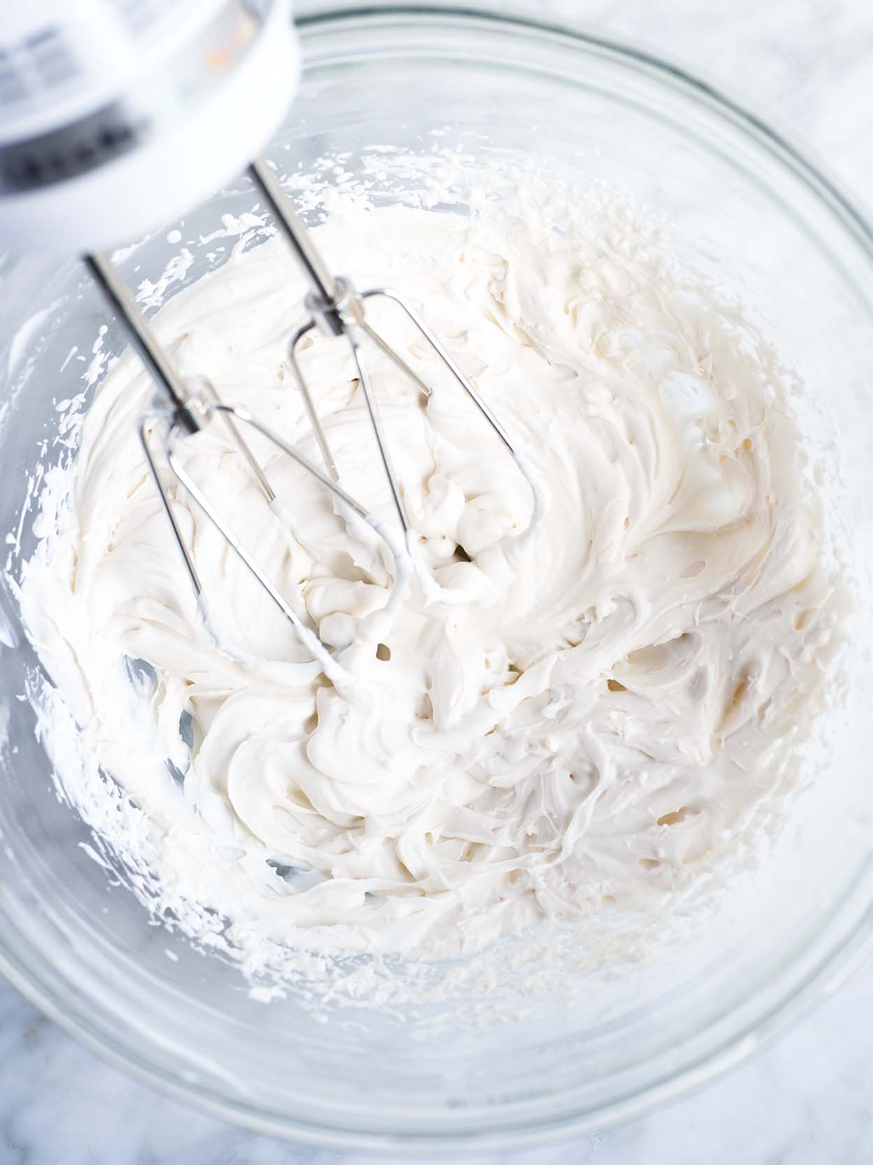 Whipping Coconut Cream with an Electric Hand Mixer