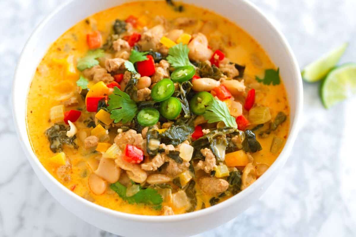 Creamy White Turkey Chili