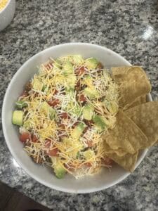 Nicole's photo of taco salad