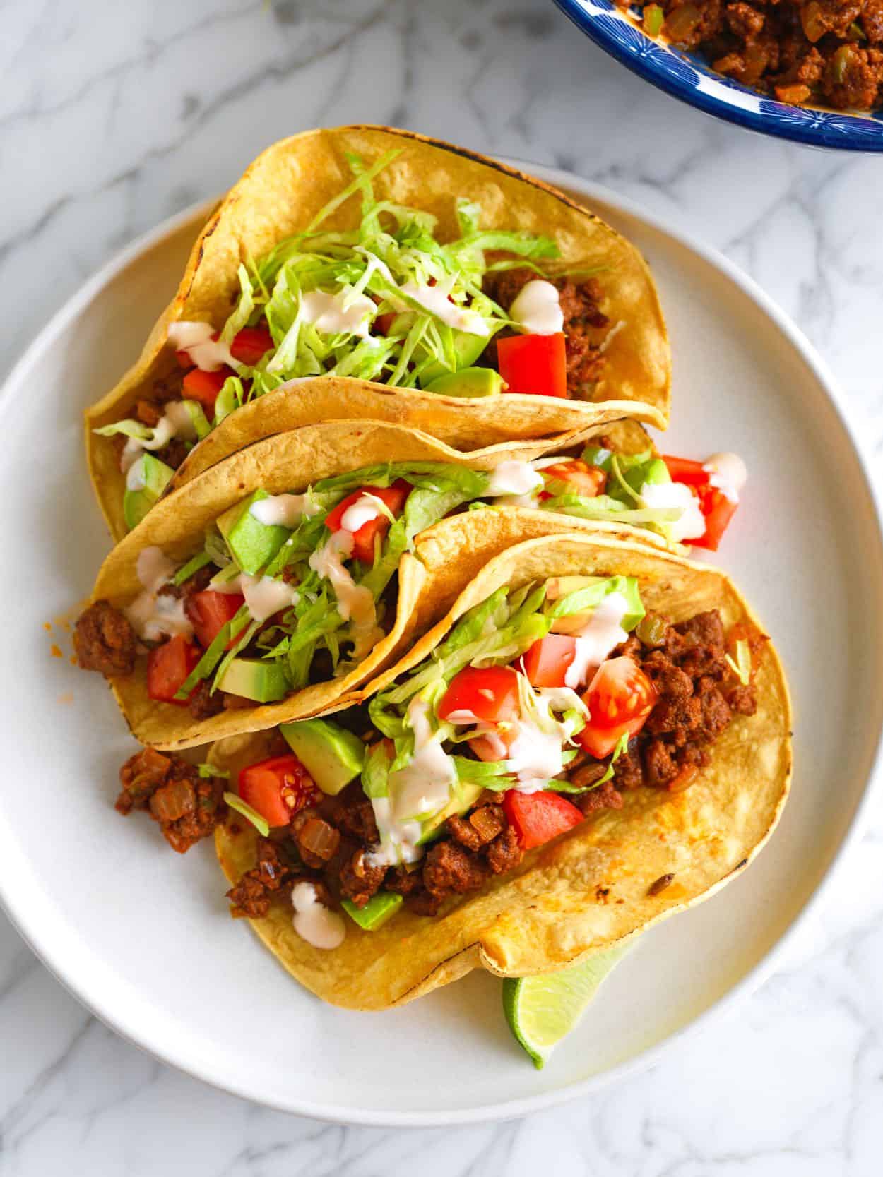 Ground Beef Tacos