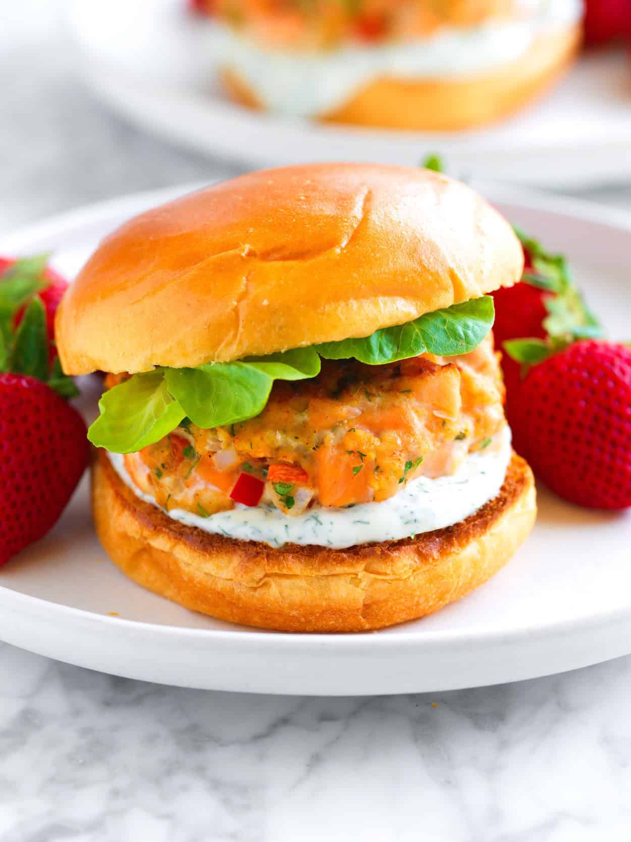 Salmon Burgers