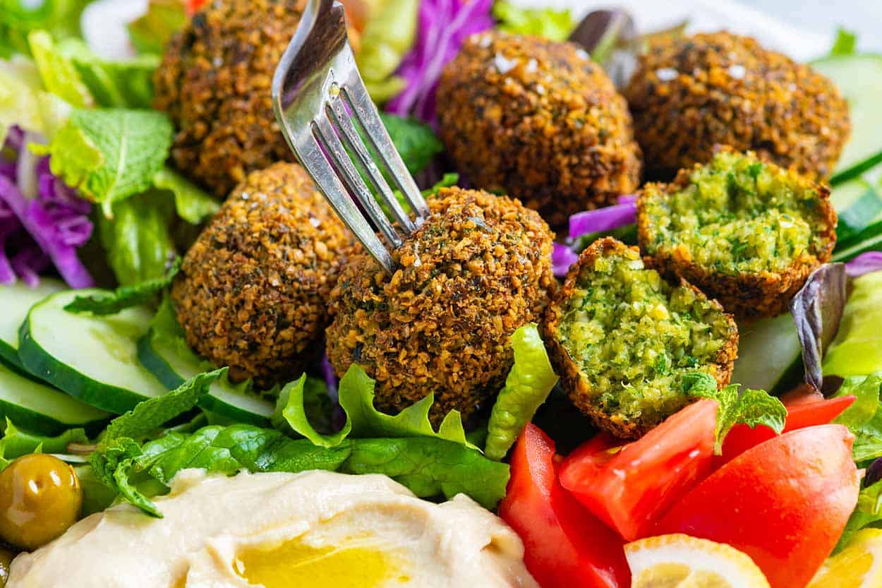 Homemade Falafel