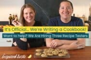 Inspired Taste Cookbook Recipe Testing Job
