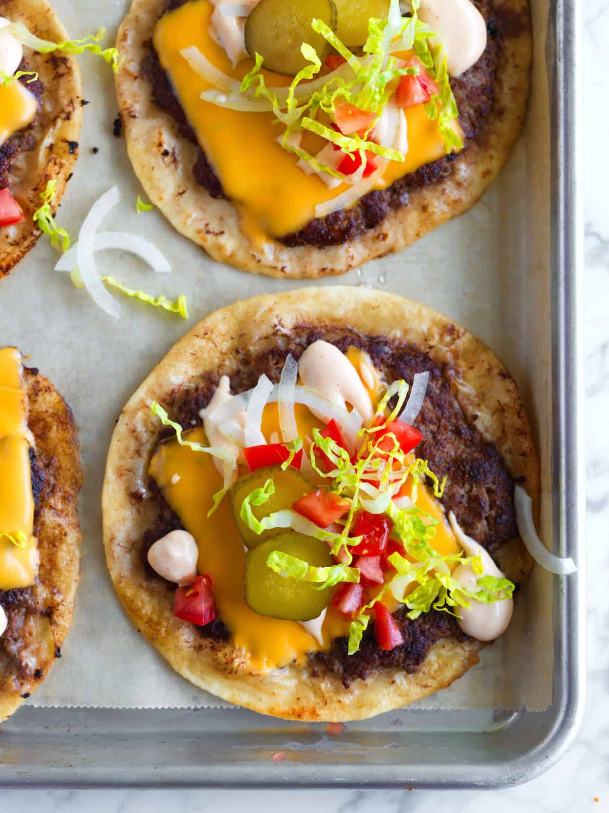 Smash Burger Tacos
