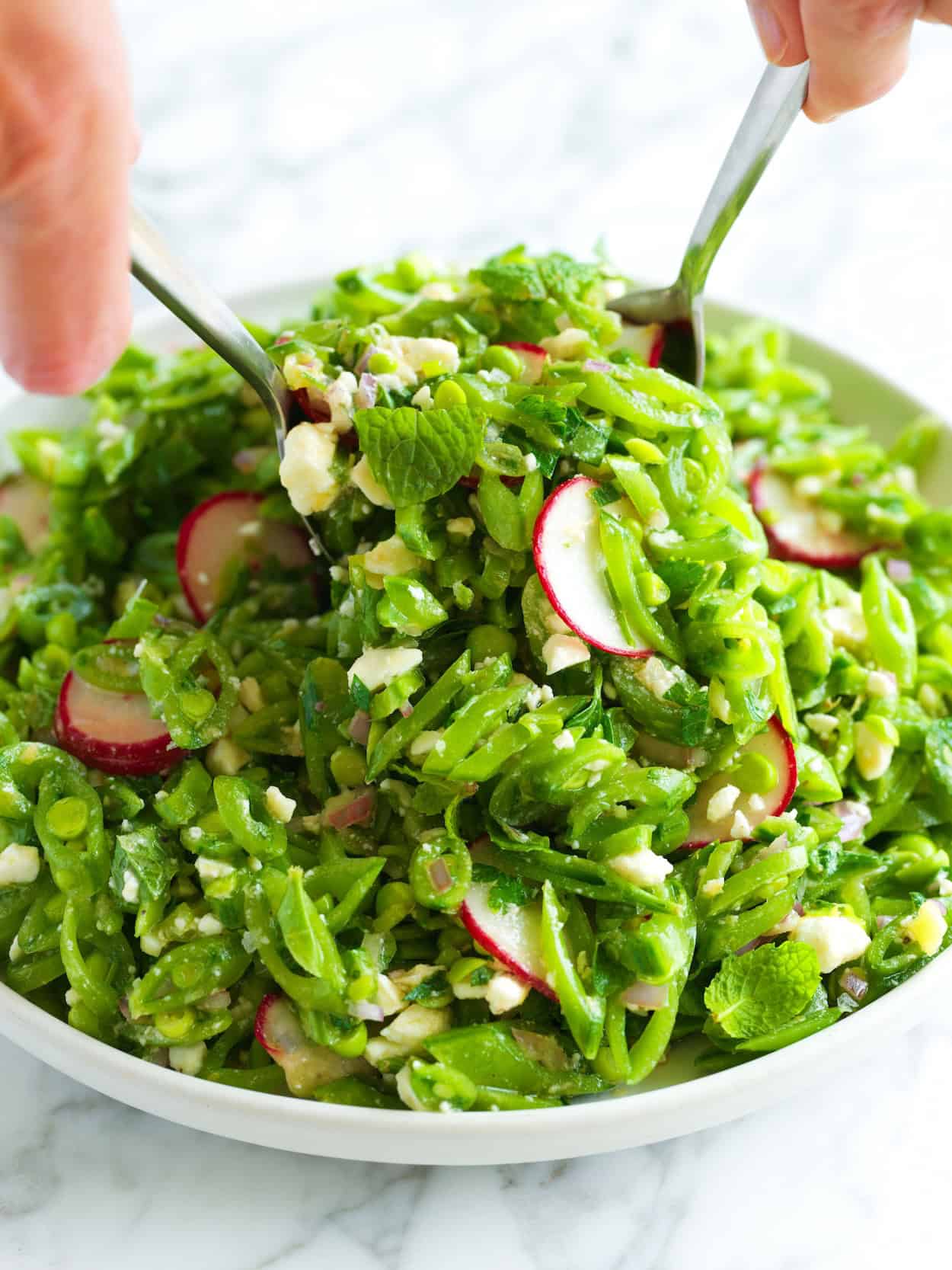 Sugar Snap Pea Salad