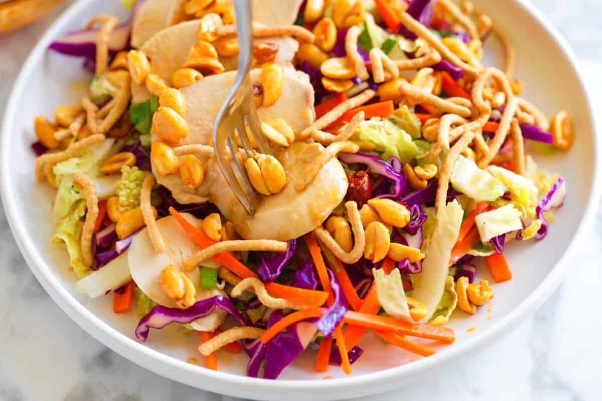 Chinese Chicken Salad (with the best dressing)