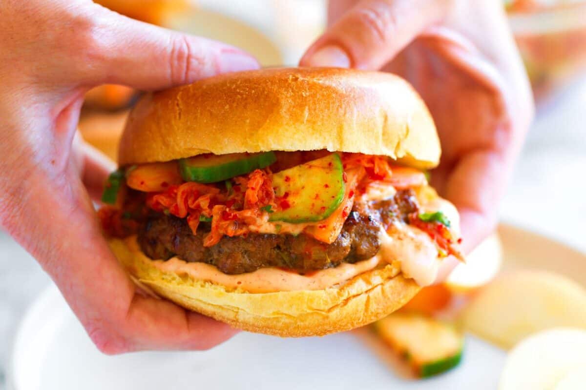 Pork Burgers (Juicy & Flavorful)